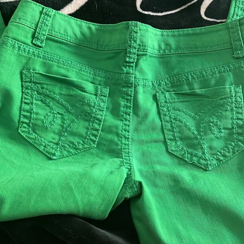 Lola stylish green jeans